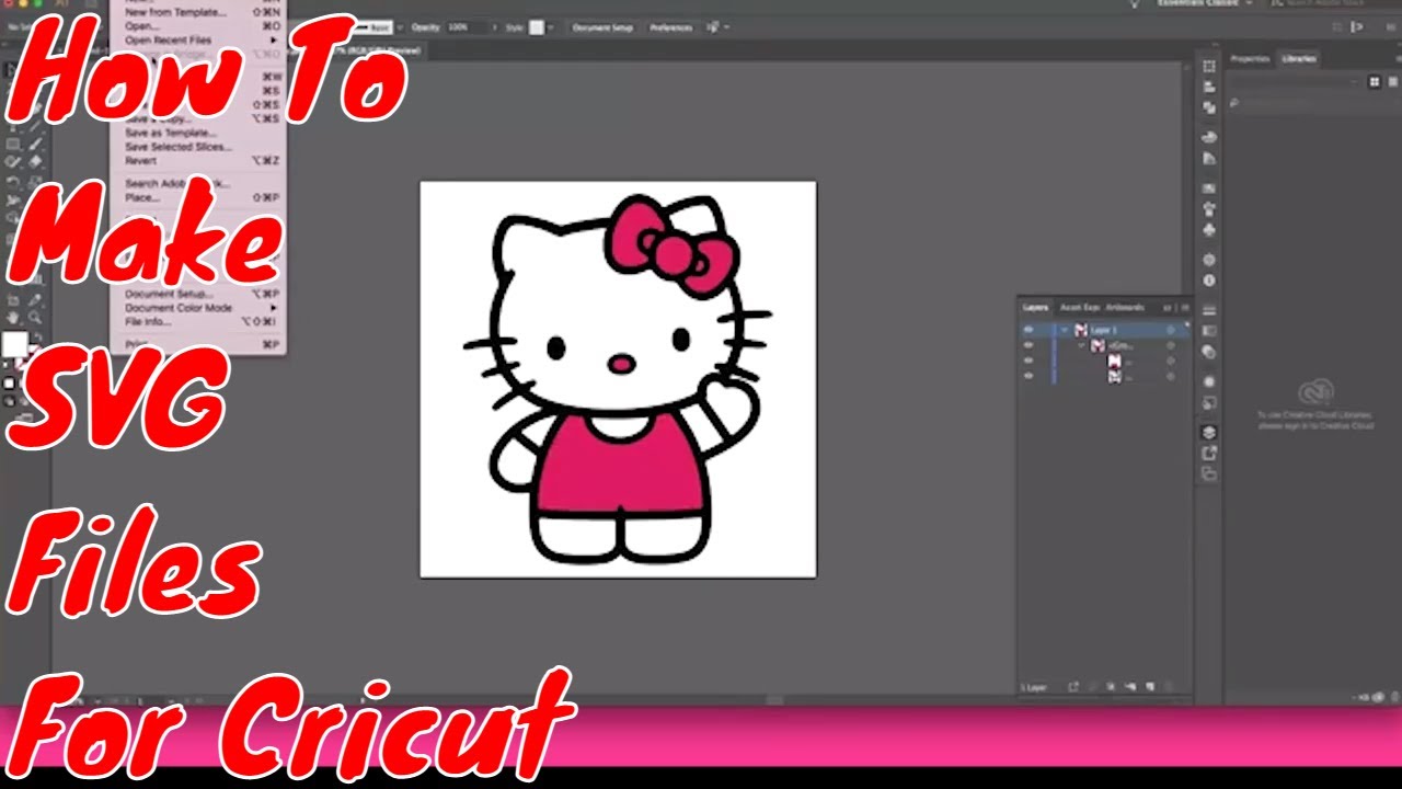 Download How To Make To SVG Files For Cricut Using Images - YouTube