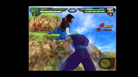Dbz budokai tenkaichi 2 Piccolo vs Android 17.