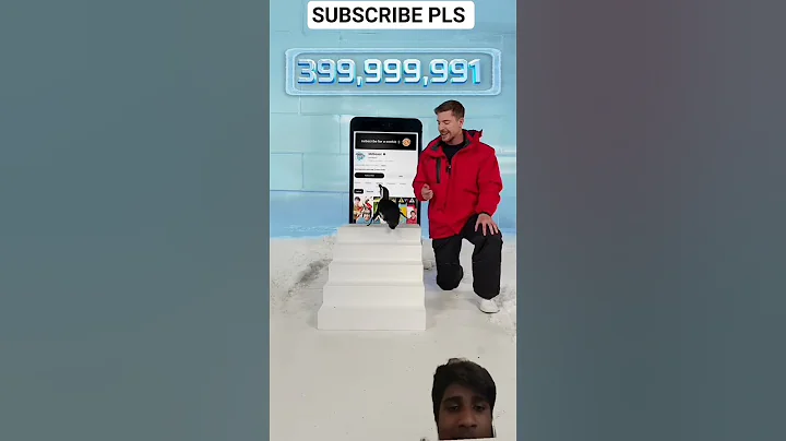 Can I Teach a Penguin To Subscribe?#mrbeast #trending