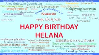 Helana   Languages Idiomas - Happy Birthday