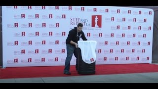8' x 20' Fabric Stretch Display Setup