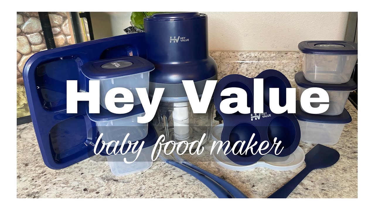 hey value baby food maker baby storage containers + baby gear + first time parents YouTube