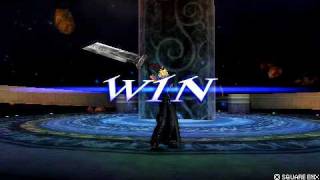 Dissidia [JPN]: Cloud vs Cloud of Darkness (Lv.105)