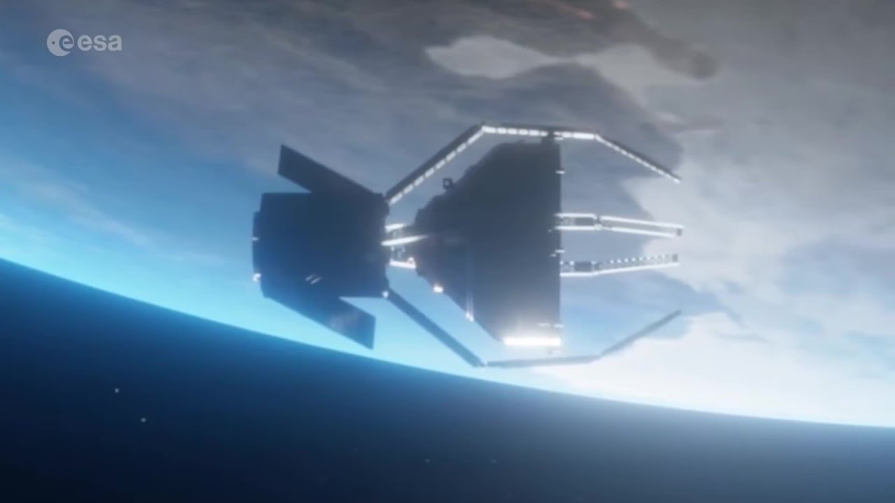 Clearspace1! Space junk removal mission explained YouTube
