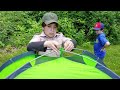 Scouts using Nightcat Tent