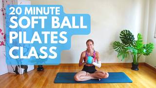 20 Minute Soft Ball Pilates Class screenshot 1