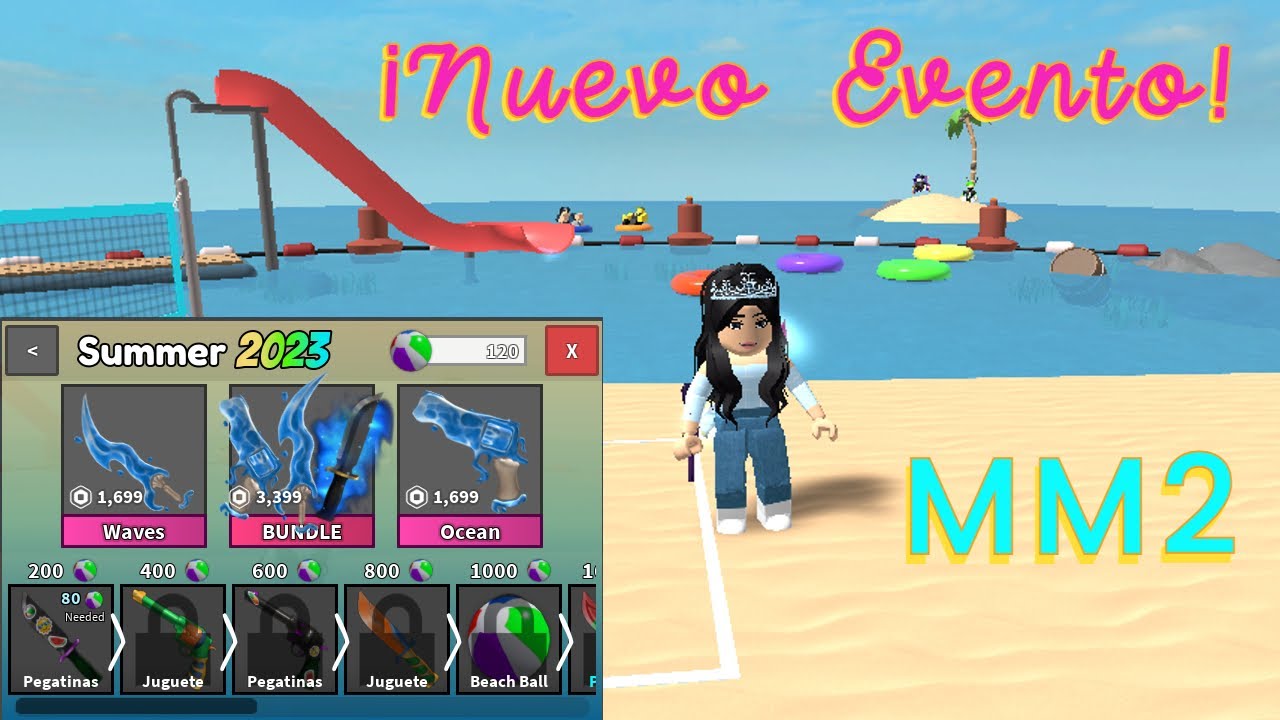 ¡NUEVO EVENTO de verano en MURDER MYSTERY 2! 😱 Nuevo SET de ARMAS 🔪