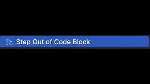 Debugger Basics in Intellij IDEA #6: Step out of code block