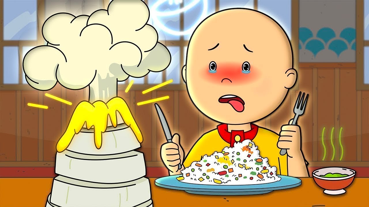 🥵 Caillou en el Restaurante 🍛 | Las Nuevas Aventuras de Caillou | Caillou en Español