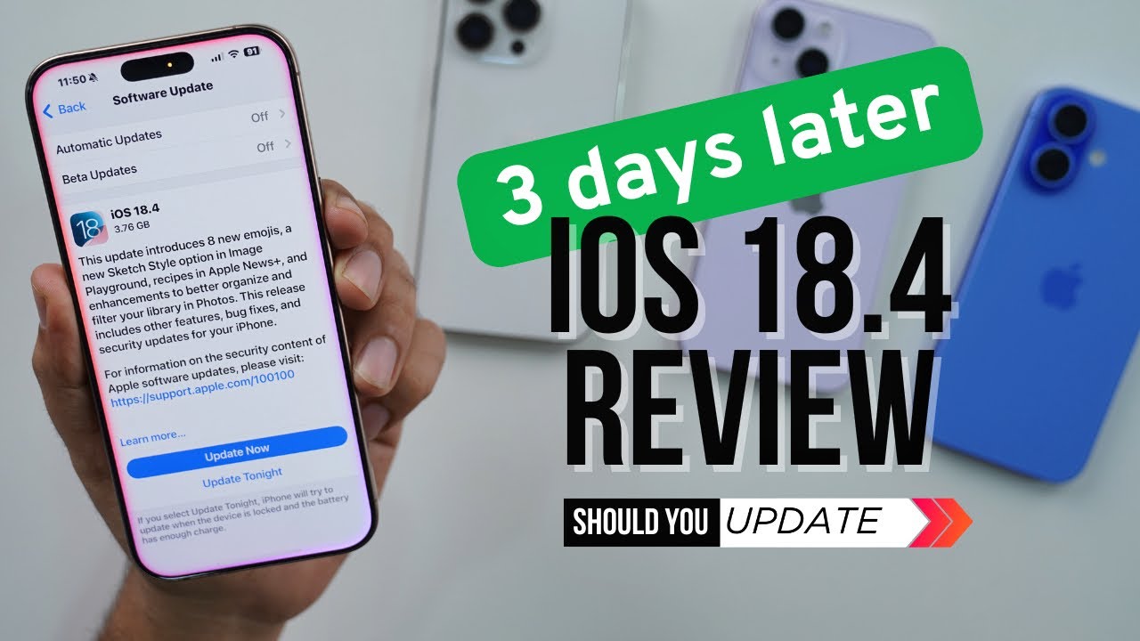 iOS 18.4 Review 3 days later | Should you update? - YouTube