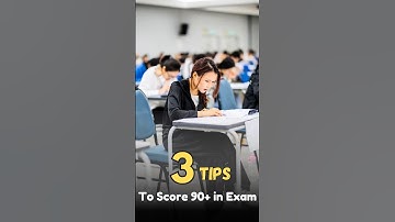 How to Score 90+ in Exams – 3 Simple Tips #studytips #motivation #exam #shorts