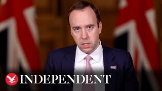 Live: Matt Hancock announces which tiers the regions of England will go into