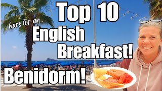 Benidorm  Top Ten breakfast !