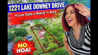 1221 Lake Downey Drive Orlando FL – No HOA, In-Law Suite & Nearly ½ Acre! 1221 Lake Downey Drive Orlando FL – No HOA, In-Law Suite & Nearly ½ Acre!