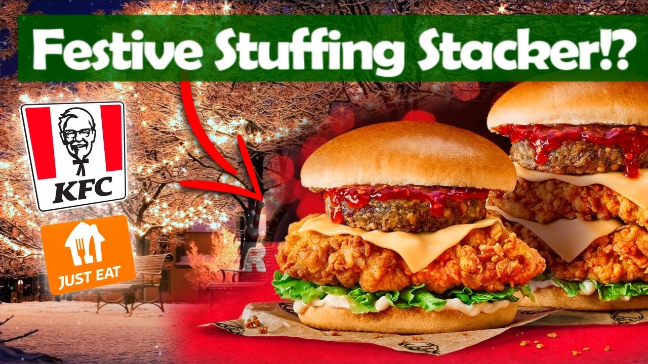 KFC's Festive STUFFING Mistake? | Festive Food Review Ep.4 - YouTube