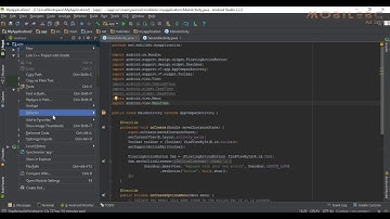 How to remove unused imports in Android Studio