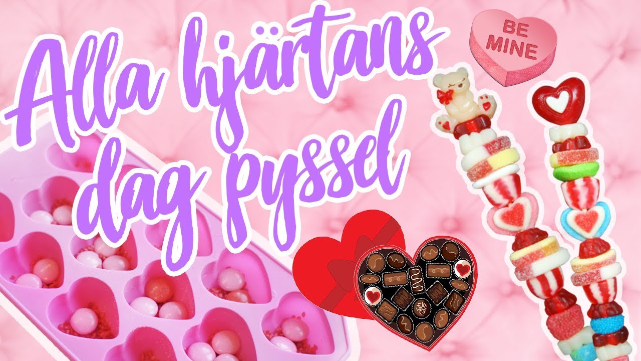 Pyssel till Alla hjärtans dag ️ YouTube
