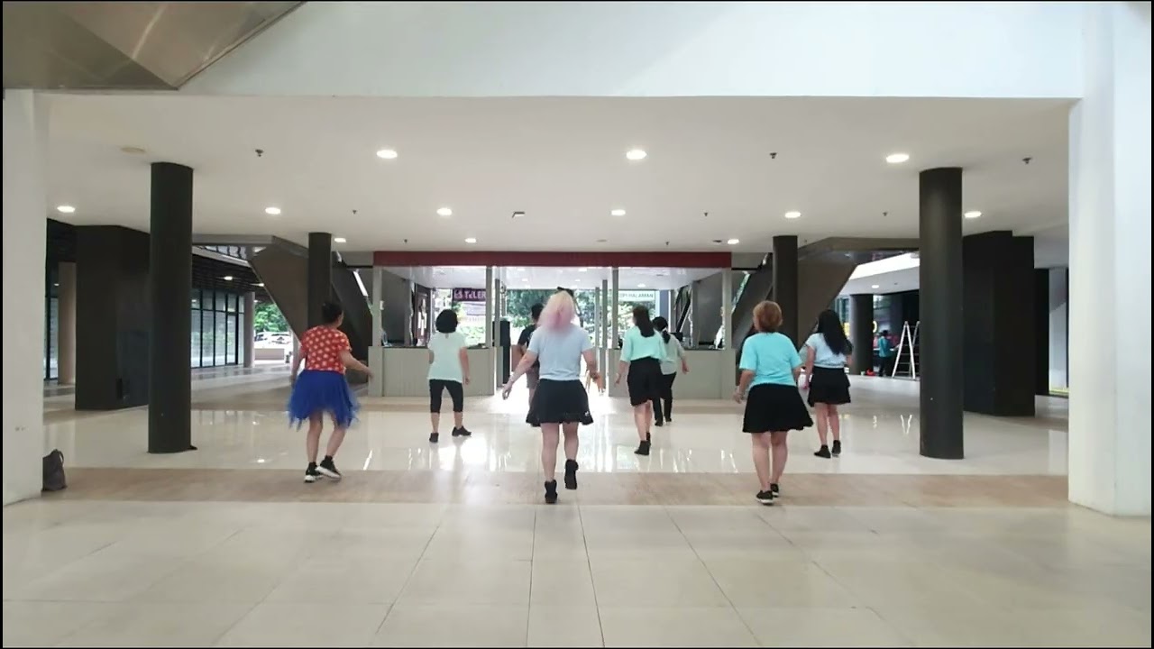 RUDE BOY, Line Dance, Choreo: Indrawati Damanik & Bambang Satiyawan (ALL INA), Demo by Barbie Dance 