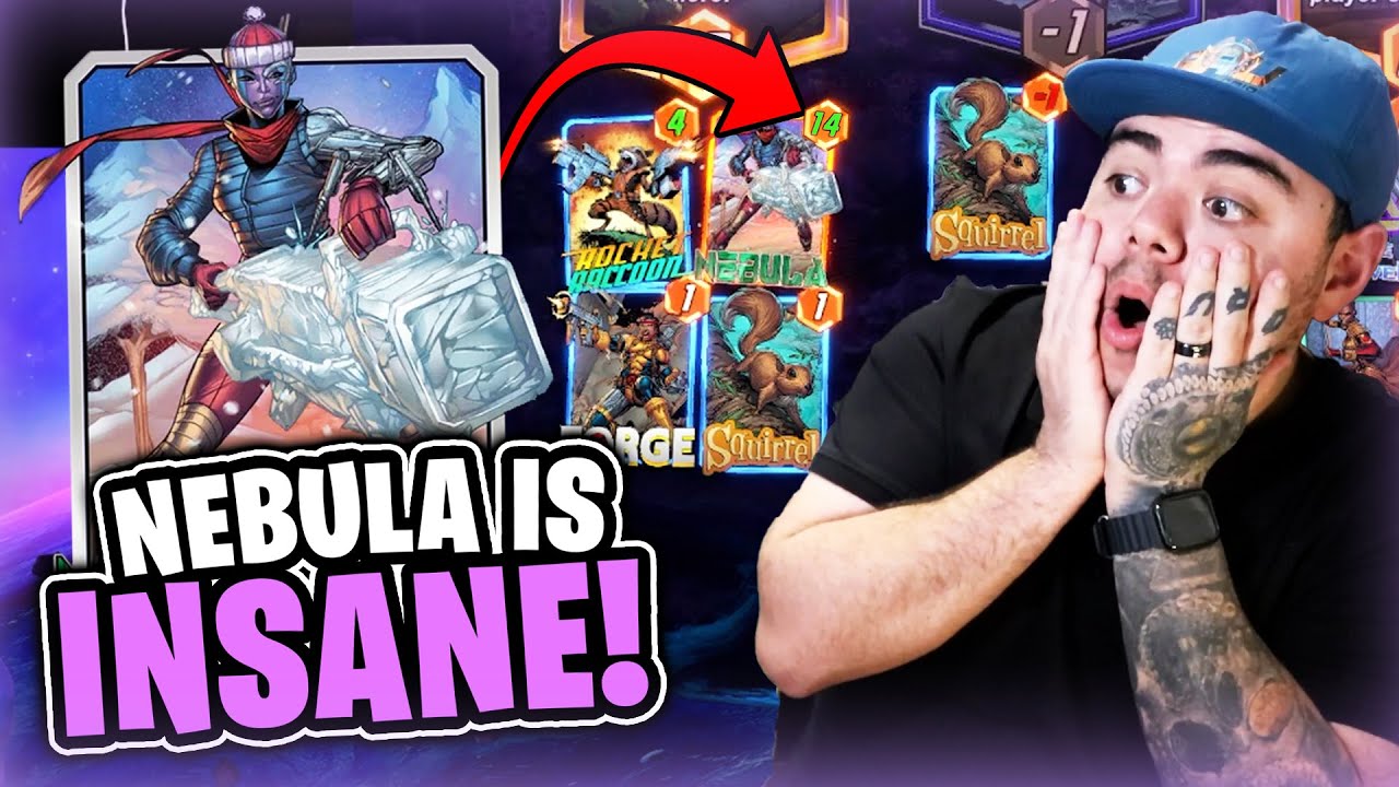 NEW NEBULA CARD IN MARVEL SNAP IS INSANE! NEW AUTO DECK FEATURE!
