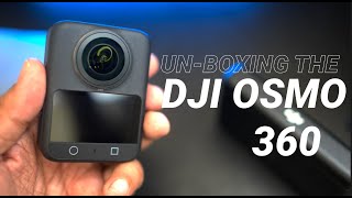 Unboxing the DJI Osmo 360