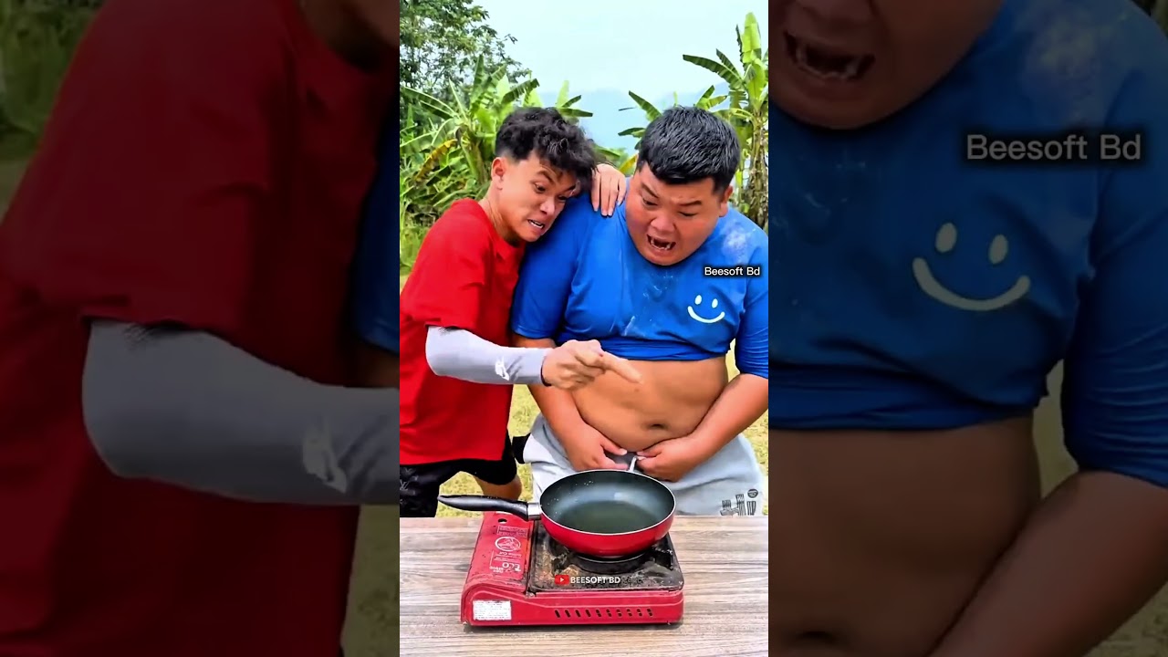 These Friends Turned Cooking Into a Comedy Show 😂🍔 #shorts