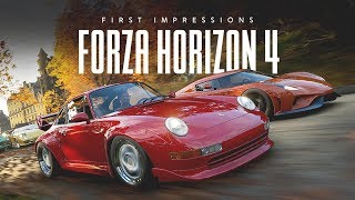 FORZA HORIZON 4 - INITIAL E3 REACTION (GAMEPLAY, HOUSES, RACE EDITOR + MORE)