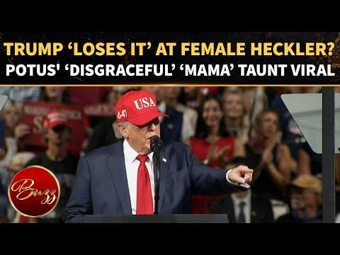 Trump Suffers BIZARRE Heckler Moment: WATCH Him Misgender Woman Before ‘DISGRACEFUL’ Rant