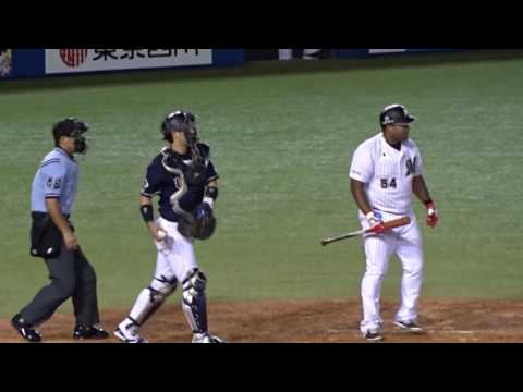 アルフレド・デスパイネ 2016年8月30日 ロッテ vs オリックス Alfredo Despaigne