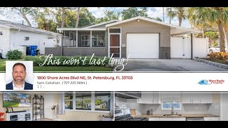 🏡 1800 Shore Acres Blvd NE, St. Petersburg, FL 33703