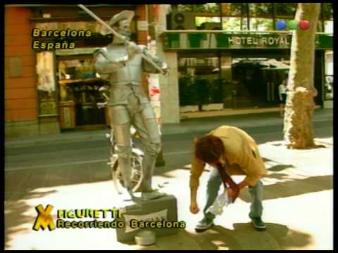 Figuretti Figuretti recorriendo Barcelona - Videomatch 1997 - YouTube