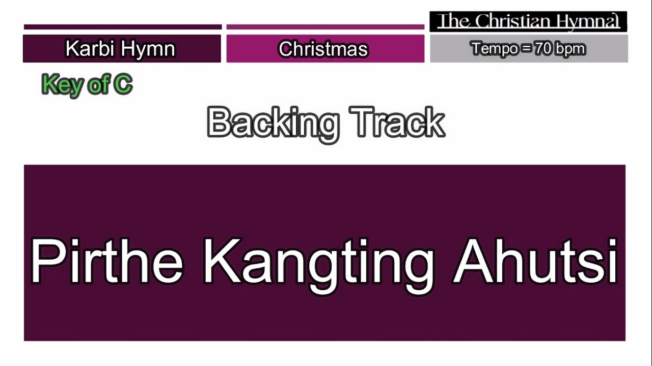 Pirthe Kangting Ahutsi C   Backing Track