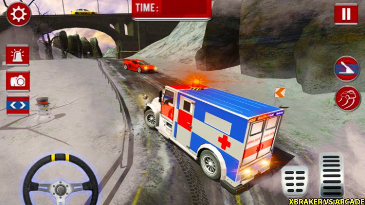 Ambulance Police Car Drift Rescue Driving Fun Game Android Gameplay ...
