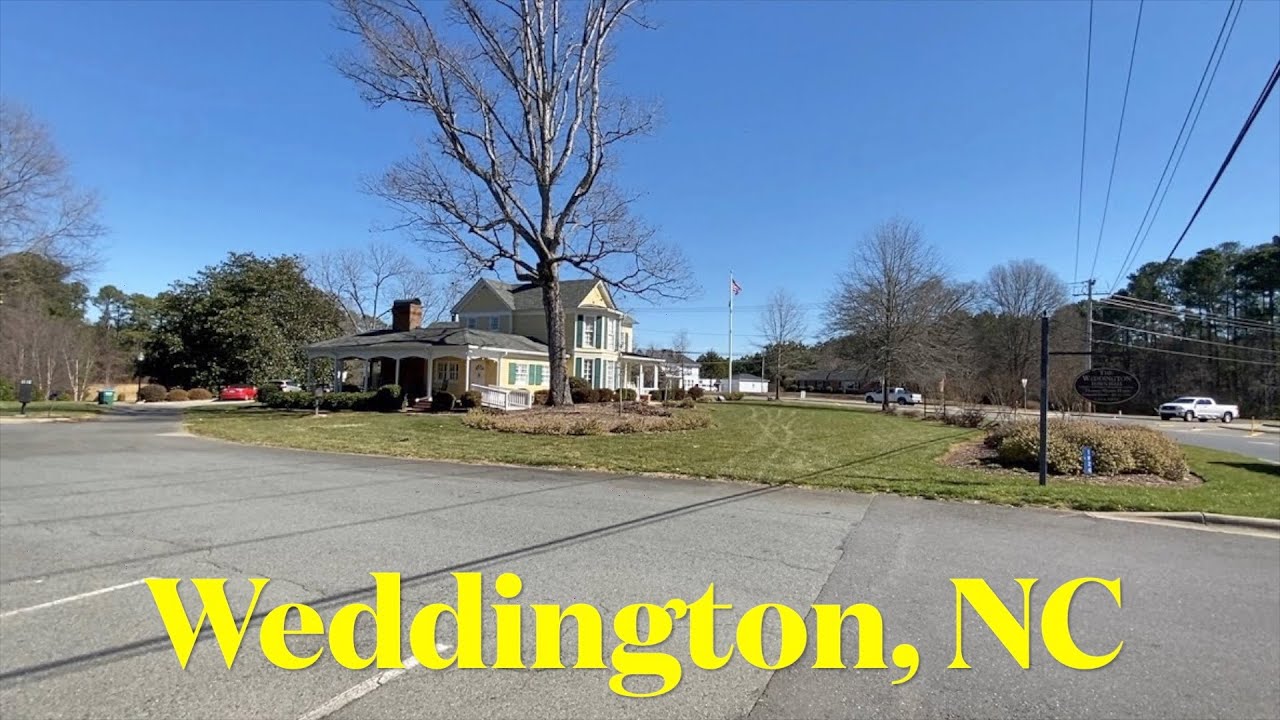 I'm visiting every town in NC Weddington, North Carolina YouTube
