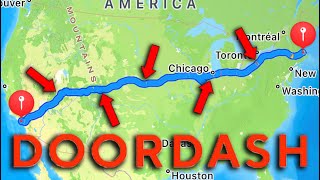 Can You DoorDash Across the Country