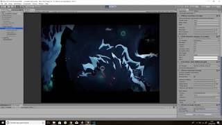 Unity3D blooming Fade-In/Out post-processing image FX.