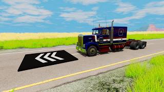 Semi Truck Speed Boost Challenge! Extreme Crash Test & Impossible Jump | Crash Protocol screenshot 4