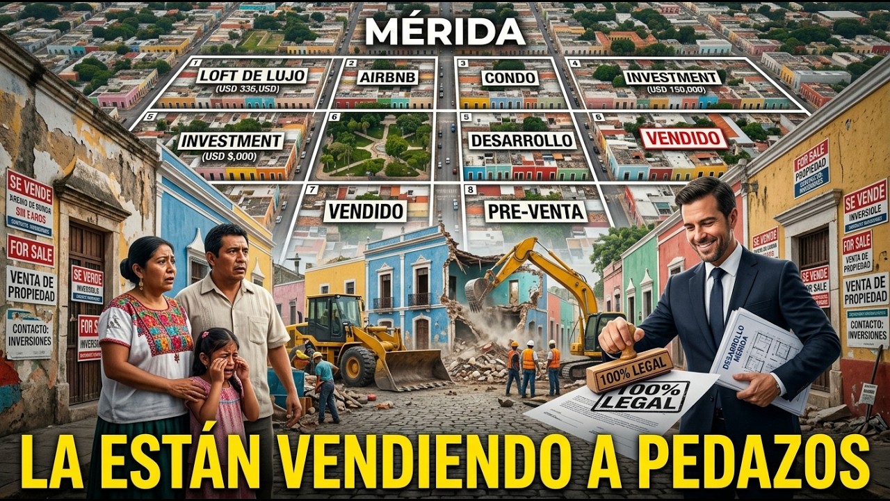 Están Destruyendo Mérida en Silencio y Es 100% Legal: La Crisis que Nadie Quiere Ver