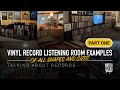Vinyl record listening room examples part one  talking about records vinylcommunity