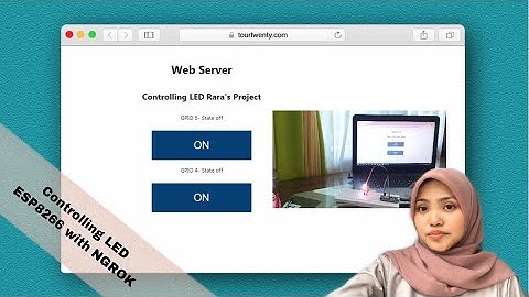 Controlling LED ESP8266 with NGROK