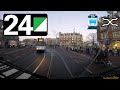 🚊 GVB Amsterdam Tramlijn 24 Cabinerit VU/Medisch Centrum - Centraal Station Driver's view POV 2017