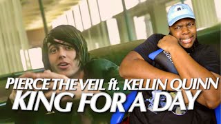 HOW DID HE DO THAT WITH HIS VOICE?!! Pierce The Veil - King for a Day ft. Kellin Quinn | (REACTION)!