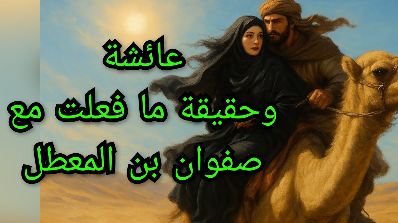 عائشة و حقيقة ما فعلت مع الصحابي صفوان بن المعطل. حادثة الافك و المسكوت ...