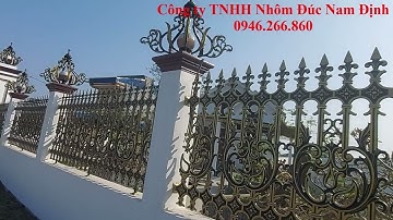 ✅ Gía hàng rào nhôm đúc cao 1,2m bao nhiêu