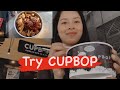 Never have I ever questions, Cupbop food review