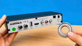 📡 Don't Throw Away Your Old DIGITAL TV BOX! Just Add a BEARING and Watch What Happens!