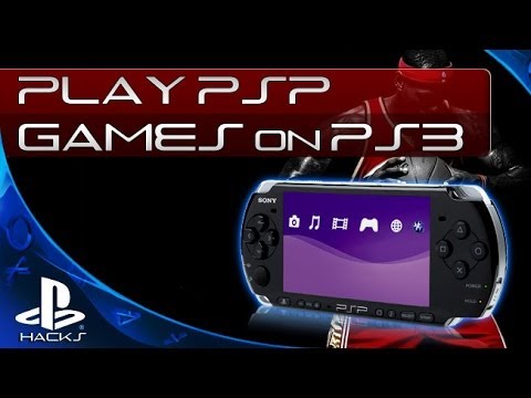 Запуск PSP игр на PS3