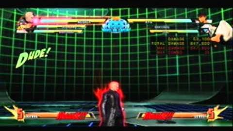 MvC3 - Wesker Lv1 XFC Kill Combos