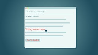 Election Website Tutorial – AOG Biennial Election 2019 screenshot 3