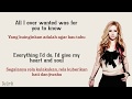 When You're Gone - Avril Lavigne (Lirik video dan terjemahan)