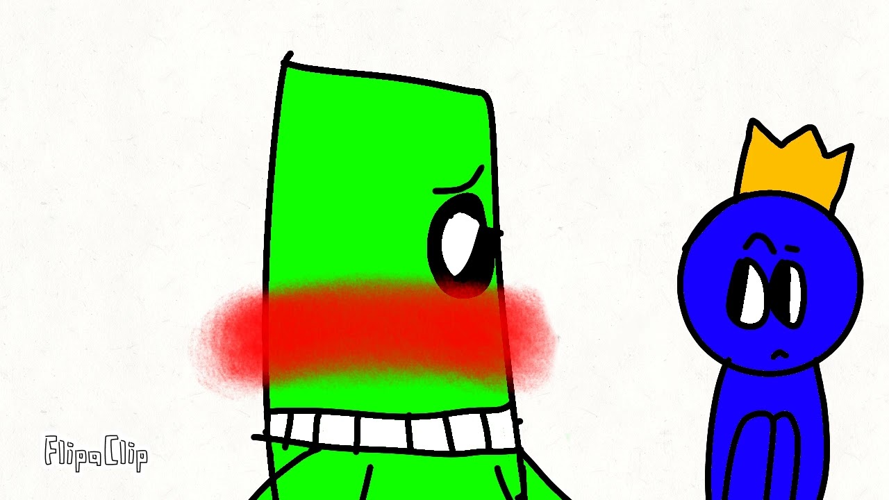 Forget about me and unfoll me on X: Green #RainbowFriends #Roblox #Green # Fanart  / X